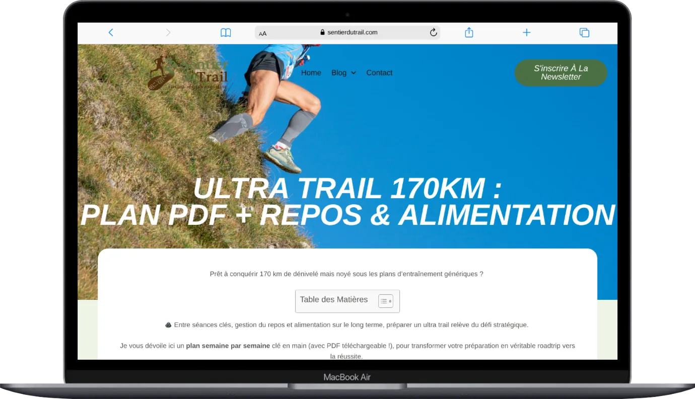 Un article du blog Sentier du Trail