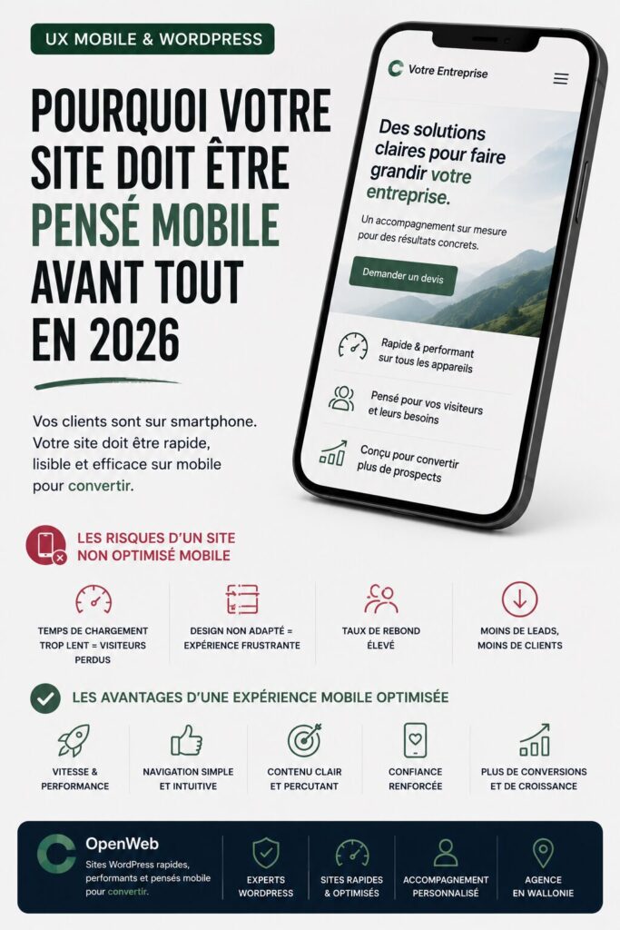 UX mobile WordPress
