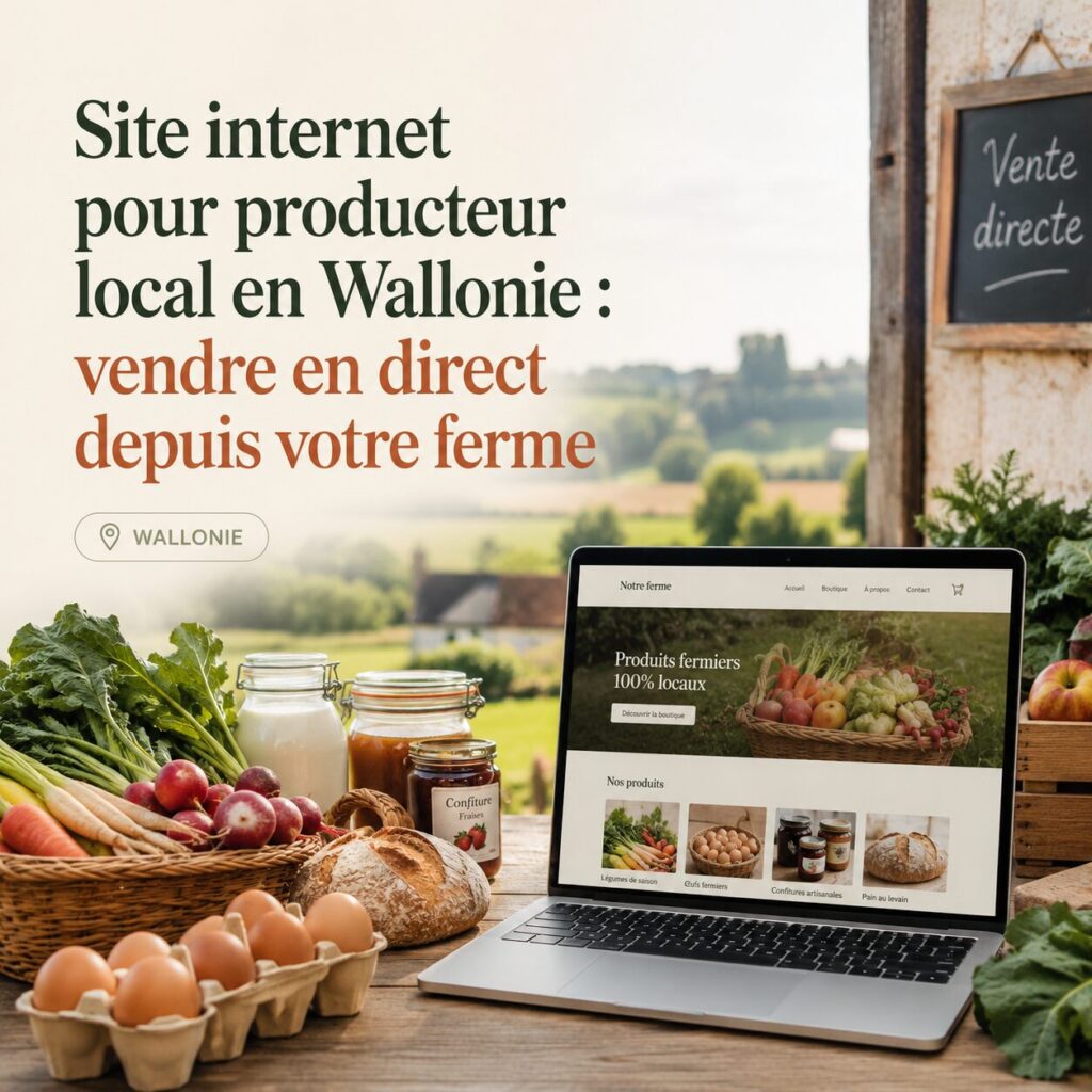 site internet producteur local wallonie