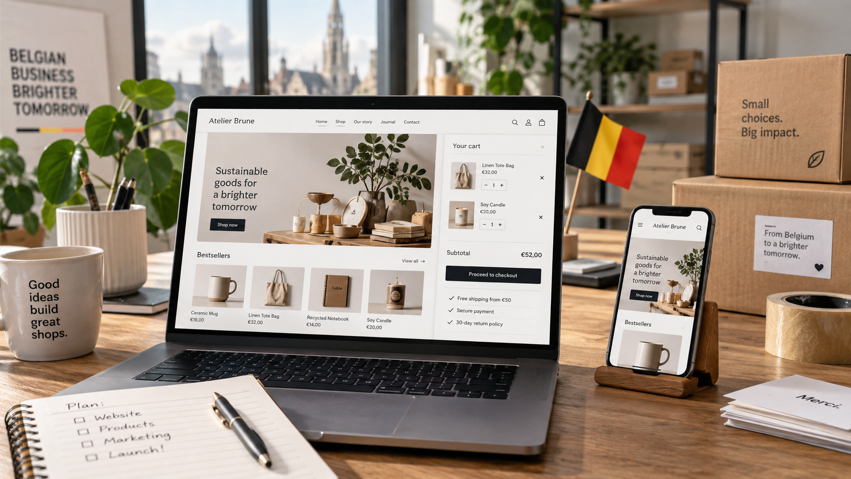 Agence e-commerce Belgique